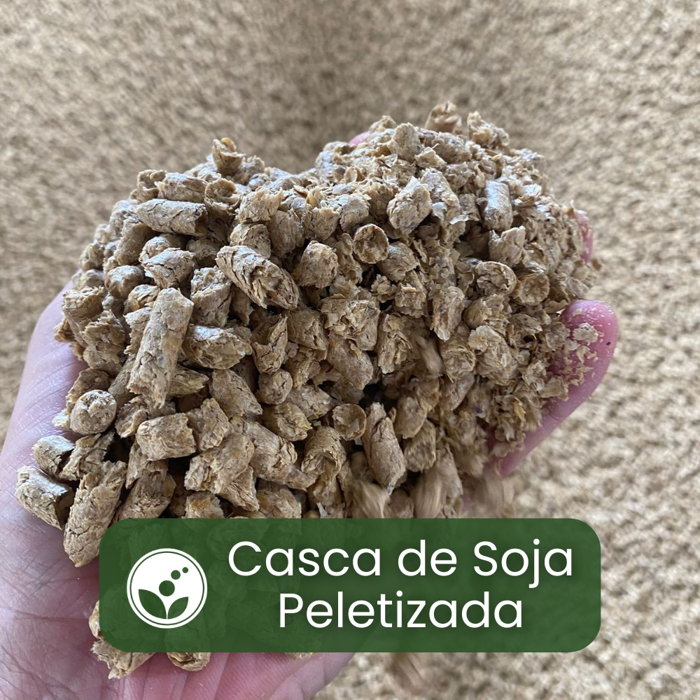 casa de soja peletizada